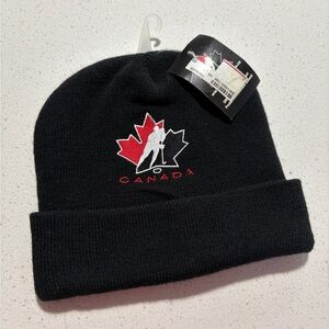 Team Canada Black Beanie